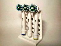 Electric toothbrush heads holder by PixelPicker