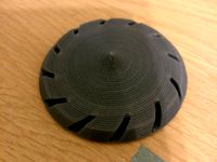 Air Powered Spinning Top by GuidoH