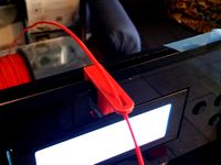 Prusa I3 - Alunar A8 filament guide by DevDorian