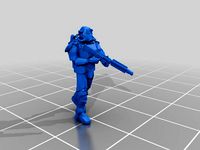 18mm 1/100 Planetary militia by AliothReuas