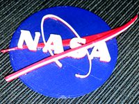 NASA logo multicolor by me2print