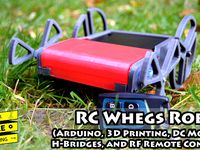 RC Whegs Robot by SuperMakeSomething