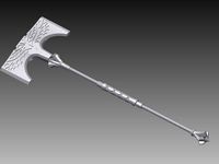 Destiny Iron Axe by huskerguy05