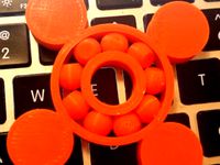 print in place fidget spinner by JOJO-T-BAGEL