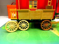 Sylvanian Families Gypsy Caravan replacement wheel by REDANT01
