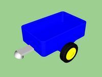 Playmobil 123 compatible tractor trailer by Sthrenor