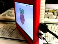 Case for AdaFruit 7" HDMI 800x480 Display with Touch by Bradley