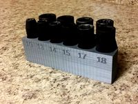 Metric impact socket holder by mct75