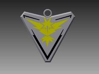 Team Instinct Badge by Sergeant_Slothus