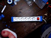 Power Strip mount by kaisergidorah