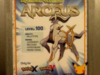 Pokemon Arceus Mystery Gift Frame by MachinaWolf141