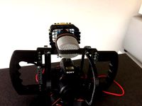 Micro holder for cage modular DSLR by Vanson
