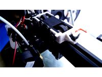 [tevo tarantula] Modular carriage for 40x20 rails (using 3 solid V wheels) whith quick-release latches by sirota