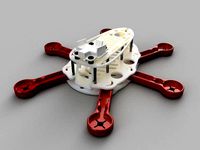 Pyrrhocore - Foldable Hexacopter by HicWic