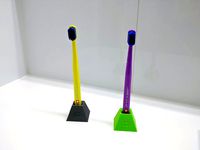 Pyramid toothbrush stand - Curaprox only by MadMax3D