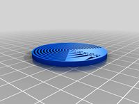 Fillet gauge 1mm-25mm (50mm circle) by MoreStuff