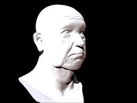 old man bust by Malmo