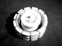 Atomic Spin Top and Reactor Core Spin Station by stevemedwin