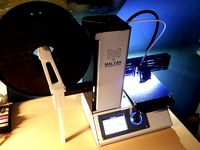 MP Select Mini Filament Spool Holder for Full Sized Rolls (Malyan M200) by Tronnic