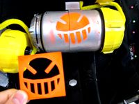 Junkrat Smile Stencil by Endogladry