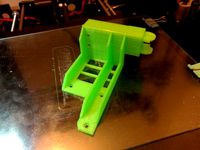longer support linear chain left part /Anet A8 printer by ryks