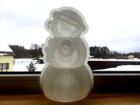 Yet another snowman mold by Opossums