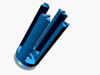 Led Lenser T7 Battery holder by Jhedstrom