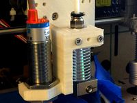 Anet A8 18mm Inductive sensor Bracket for Bowden carriage by joshhmann