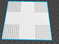 Road Lego 24x24 Type X by KySyth