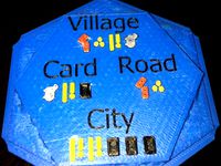 Settlers of Catan Costs Water Tile - Multicolor by Lochemage