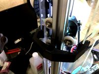 Folgertech Kossel 2020 Plexiglass Enclosure support by mcclarydesign
