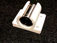 Prusa i3 zonestar LM8UU Y axis bearing mount by alexvav