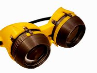 Blinking Iris Goggles Remix With Lenses by 3DIYOriginal