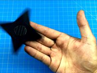 Naruto Shuriken Fidget Toy Hand Spinner by GreekGadgetGuru