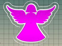 Two color Christmas Angel by Trigubovich