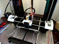 Geeetech Prusa i3 X Carriage by Kev0