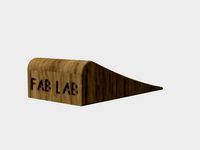 FabLab doorstopper by HRW_FabLab