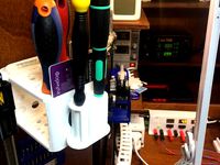 Small screw drivers wall holder transformer by axill