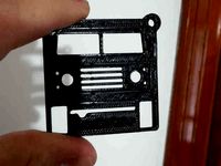 land rover defender keychain by stefano22