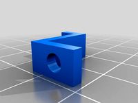 LED strip light under-cabinet mounting clips by JoelRybacki