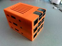 Raspberry Pi 2/3 Tower by wittless