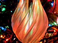 Gear Ornament for Christmas String Lights by JRD