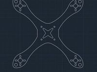 185mm Pure X quadcopter frame by slimsim222