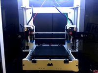Dual X carriage for Prusa, Graber, P3Steel by mumba