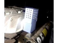 Harbor Freight Air Compressor Muffler/Filter Box w baffles (*updated) by WarHawk8080