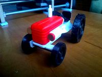 tractor model by Kuuczoo