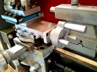 Small lathe improvements: removable tool post slide handwheel by ToFe
