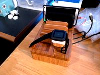 Pebble Time stand adapter by lordmundi