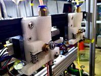 Scalable CoreXY V2 Solid Extruder Feeder for mounting to 2020 (1.75mm Filament) by gameoffuture