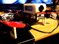 Camera and Gear for QAV 250 by Edeljoerg